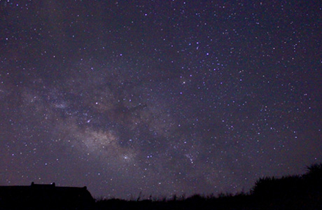 満点の星空